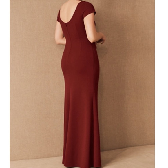 BHLDN Matisse Cap Sleeve Crepe Dress - Picture 2 of 11